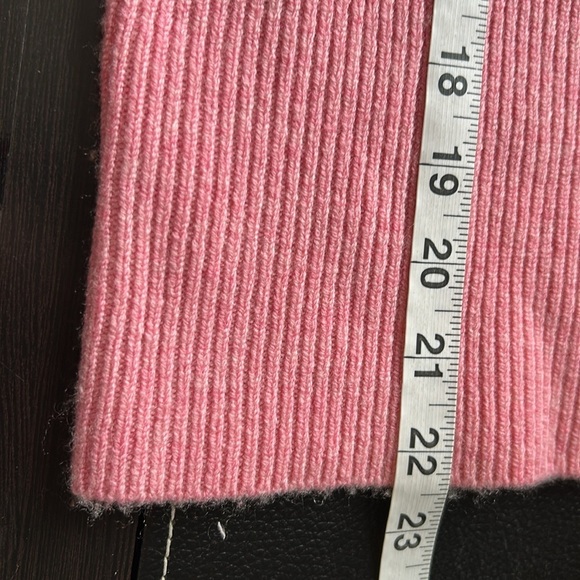 Frame Cashmere Wool Spanish Pink Turtleneck Sweater Jumper Sz XS NEW - Picture 12 of 13